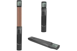 EJOYOUS Guitare de poche Mini Guitare Pédagogique Portable, 6 Frettes, avec Écran de Carte Rotatif et Entraînement Numérique pour Débutants