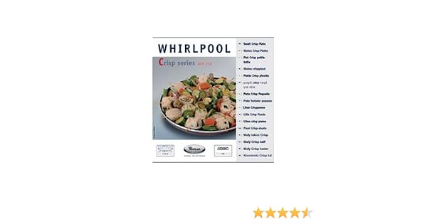 PIATTO PICCOLO CRISP DIAMETRO 25 CM WHIRLPOOL UNIVERSALE PER TUTTI I  MICROONDE Elettrodomestici Accessori e parti di ricambio berjaya.edu.my