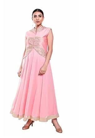 anarkali with short jacket