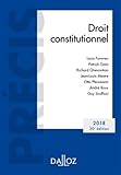 Droit constitutionnel. Édition 2018 - 20e éd.