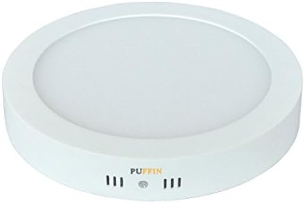 PUFFIN 18W Surface Mounted Round LED Panel Light (White)