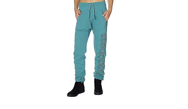 HAPPINESS Pantalone Tuta Turca Strass TG M Verde Emerald : Amazon.it:  Abbigliamento