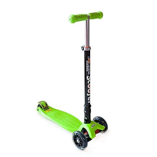 Kenrod Patinete 3 Ruedas para Niños entre 2 y 14 años con diseño Scooter Ruedas Led Sin Pilas Fácil de Desmontar