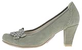  HIRSCHKOGEL Damen 3006843 Pumps Grün (Khaki 046) 39 EU