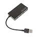 Produktbild Gazechimp 4-Port USB 3.0 Hub 5 Gbps Portable Compact für Mac PC Laptop Notebook