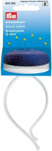 Armnadelkissen Profi blau mit Spange