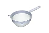 Kitchen Craft Rundes Sieb, Kunststoff, mit Nylongeflecht, 18 cm