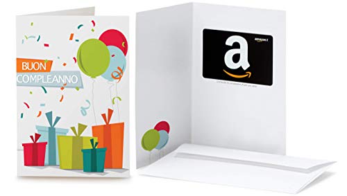 Buono Regalo Amazon.it - Biglietto d'auguri Coriandoli