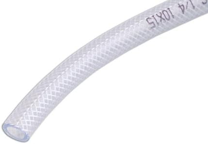 CONNECT - 30889 CLEAR PVC BRAIDED TUBING 19MM ID 30METRES