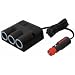 Produktbild Kfz-Dreifachsteckdose 12-24V mit Kabel und Universalstecker 16A