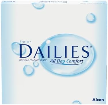 Alcon Dailies All Day Comfort Lenti A Contatto Giornaliere, 90 Lenti, BC 8.6 mm, DIA 13.8 mm, +5,75 Diopt