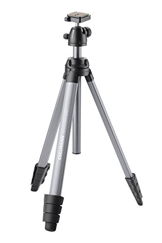 Cullmann Revomax 535 RB 7.3 Dreibeinstativ mit Kugelkopf und Kamera-Schnellkupplung (Packma 57,5 cm, 4 Auszge, Hhe 157,5 cm, Tragfhigkeit 6 kg, Gewicht 1850 g)