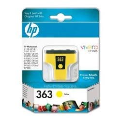 HP Patrone Nr.363 6 ml C8773EE#ABE Tinte gelb 490 Seiten Photosmart 8250 (SP)