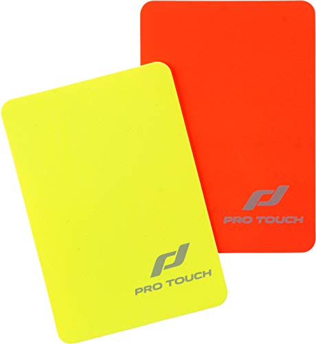 PRO TOUCH Jeu de cartons d'Arbitrage Rouge/Jaune Taille Unique