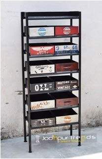 GELUSA N Aparador Cómoda, Cajonera 12 cajones Hierro