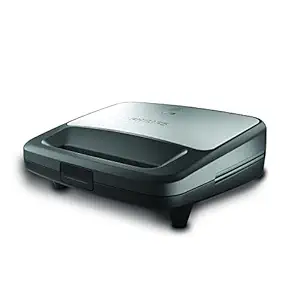 Philips Domestic Appliances HD2288/00 XL Sized Sandwich Maker, Black with Metallic Finihs