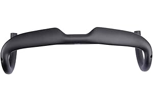 LOVEJIA Manillar Carbono Carretera 31,8, Manillar Bicicleta Carretera Carbono, Manillar Gravel, Manillar Barras Drop 440mm 44cm UD Mate Manillar Bici Carretera para Bicicleta De Carreras Gravel Bicicleta