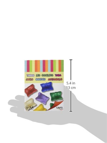 Cayro Tabas Gioco Delle 5 Pietre - Gioco Da Tavolo In Scatola Retrò Con Borsa - Per Famiglie E Amici, 2-8 Giocatori, 8+ Anni