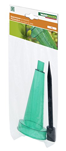 Windhager Regenmesser mit Erdspieß, 22 cm - 4