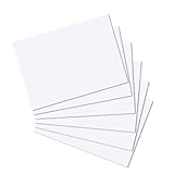 Herlitz 10835809 Karteikarten A4 100 Stck, blanko, wei und holzfrei - 