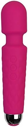 Orginal Magic Wand Massager Most Powerful Multiple Speed and Vibration Settings Cordless Electric Handheld Waterproof Rechargeable (Pink)