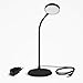 Produktbild LED Schreibtischlampe Leseleuchte Tischlampe Schwanenhals Schwarz mit Touch Schalter USB Netzteil 4W SMD2835 LED Tageslicht 5000K von Enuotek