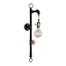 Produktbild Lingkai Vintage Industrial Loft Steampunk Single Head Kreative Eisen Wasser Rohr Wand Lampe mit E27 Sockel für Wohnzimmer Schlafzimmer Bar Dekoration