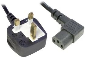 SIATELECOMS 1.8M RIGHT ANGLED MAINS LEAD FOR SAMSUNG LCD TV MAINS LEAD POWER CABLE FOR FLAT SCREEN TFT LED LCD TV 1.8M CORD