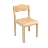 Kinder Jonas Stuhl aus Holz, (Kindergarten Qualität)