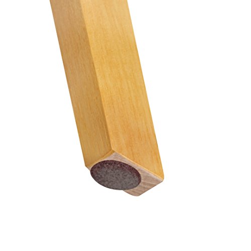 Wohnling 2er Set Retro Esszimmer-Stuhl LIMA ohne Armlehne, Sitzfläche