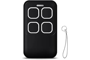 ROADTIME Mando a distancia para puerta de garaje compatible con Hörmann HSE1 HSE2 HSE4 868 BS | HS1 HS4 HS5 HSS4 HSP4 HSD2 868 BS | Abridor de puertas de garaje, transmisor manual (1 unidad)