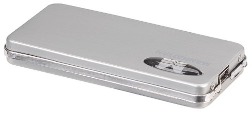 Manhattan Hi-Speed USB 2.0 Micro Hub 4 Ports inkl. Netzteil silber 160612 - 5