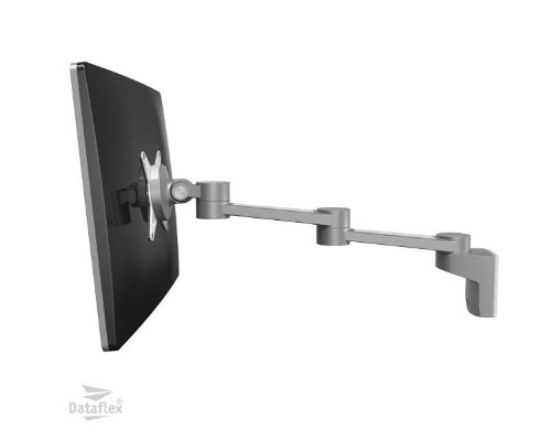 Dataflex 58.222 Monitorwandhalterung, Metall, silber, 34,7 x 21,7 x 12,8 cm - 3