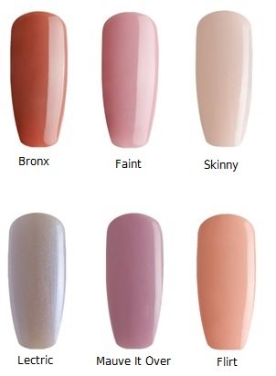 Bluesky UV/LED Gel Nail Polish - The Get Naked Nudes Collection
