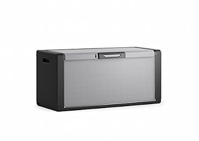 Concept-Usine Concept Usine 7200.0 Titan Coffre de Rangement 300 L Gris/Noir 118 x 49 x 55 cm