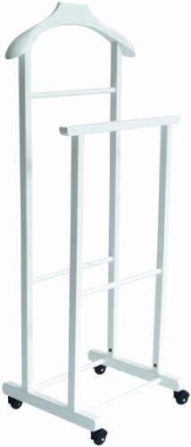 Valdomo 150/02 Doppio Indossatore da Camera, Legno, Bianco
