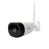 Zwei-Wege-Audio & Nachtsicht--Das eingebaute Mikrofon und die Lautsprecher in der Wlan Kamera ermöglichen es Ihnen, mit Besuchern zu kommunizieren oder Eindringlinge mit dem Abschreckungsalarm abzuschrecken.Mit 18 Infrarot-LEDs, Nachtsicht bis zu 30 Meter. Sie können auch klare Bilder bei völliger Dunkelheit sehen.