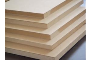 VESEY GALLERY A1 MDF 9mm Sheet. Smooth Surface. Ready to Prime and Paint. for Artists, Crafters and DIY Enthusiasts. Painting Board, Drawing Board. Rigid Board, Backing Board