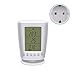 Produktbild Sguan-wu TS-2000 Programmierbarer kabelloser LCD-Ausgang für Smart-Thermostatbuchse US/EU/UK-Stecker - EU-Stecker