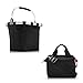 Produktbild reisenthel Fahrradkorb/bikebasket/Lenkerkorb/Einkaufstasche + Allrounder Cross (Black)