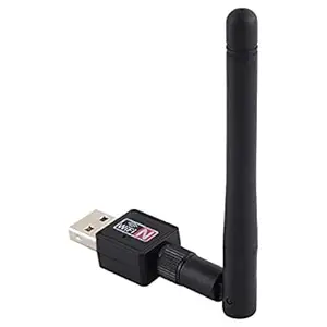 ICALL Name Of TRUST USB 600 Mbps WiFi Wireless Network Adapter for Desktop PC with 2.4GHz/5GHz Antenna Wi-Fi, Supports Windows 10/8.1/8/7/XP, Mac OS 10.9-10.14