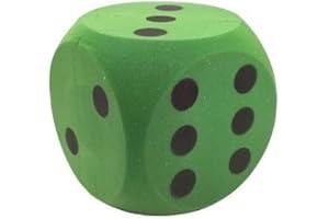 cavernedesjouets De geant Mousse Soft 15 cm, Coloris Vert - de Grand Format XXL - Jeu Animation Plein air, Jardin - motricite Enfant, Adulte