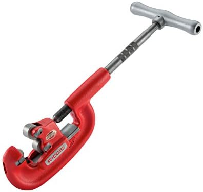 RIDGID 32840 Model 4-S Heavy-Duty Pipe Cutter, Red