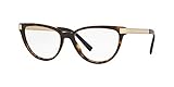 DARK HAVANA Versace 0VE3271 Monturas de gafas, Dark Havana, 54 para Mujer