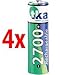 Price comparison product image TKA - PE6215 - TKA accus Nimh type AA 2 700 mAh - Lot de 4