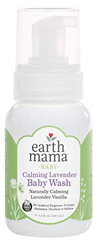 Earth Mama Angel Baby - Champú y gel de baño infantil con efecto calmante (aroma lavanda) Talla:160ml