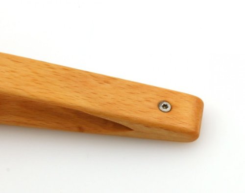 Grillzange – Küchenzange Zetzsche 30 cm lang aus Buchen Holz, made in Germany - 3