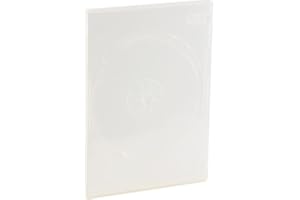 FIBRIONIC 10 jaquettes DVD Slim (7 mm) Transparent pour Un DVD