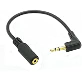 CABLEPELADO Cavo audio stereo jack 3,5 mm femmina a jack 2,5 mm maschio | Adattatore convertitore jack 3,5 mm a 2,5 mm | Adat