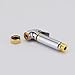 KES P904 Solid Brass Toilet Hand Held Bidet Shattaf Cloth Diaper Sprayer, Chrome